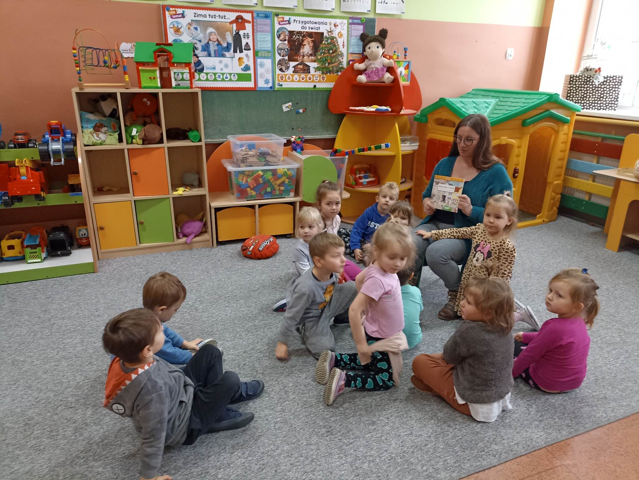,,Przerwa na czytanie” przedszkolaków – realizacja projektu Narodowego Programu Rozwoju Czytelnictwa