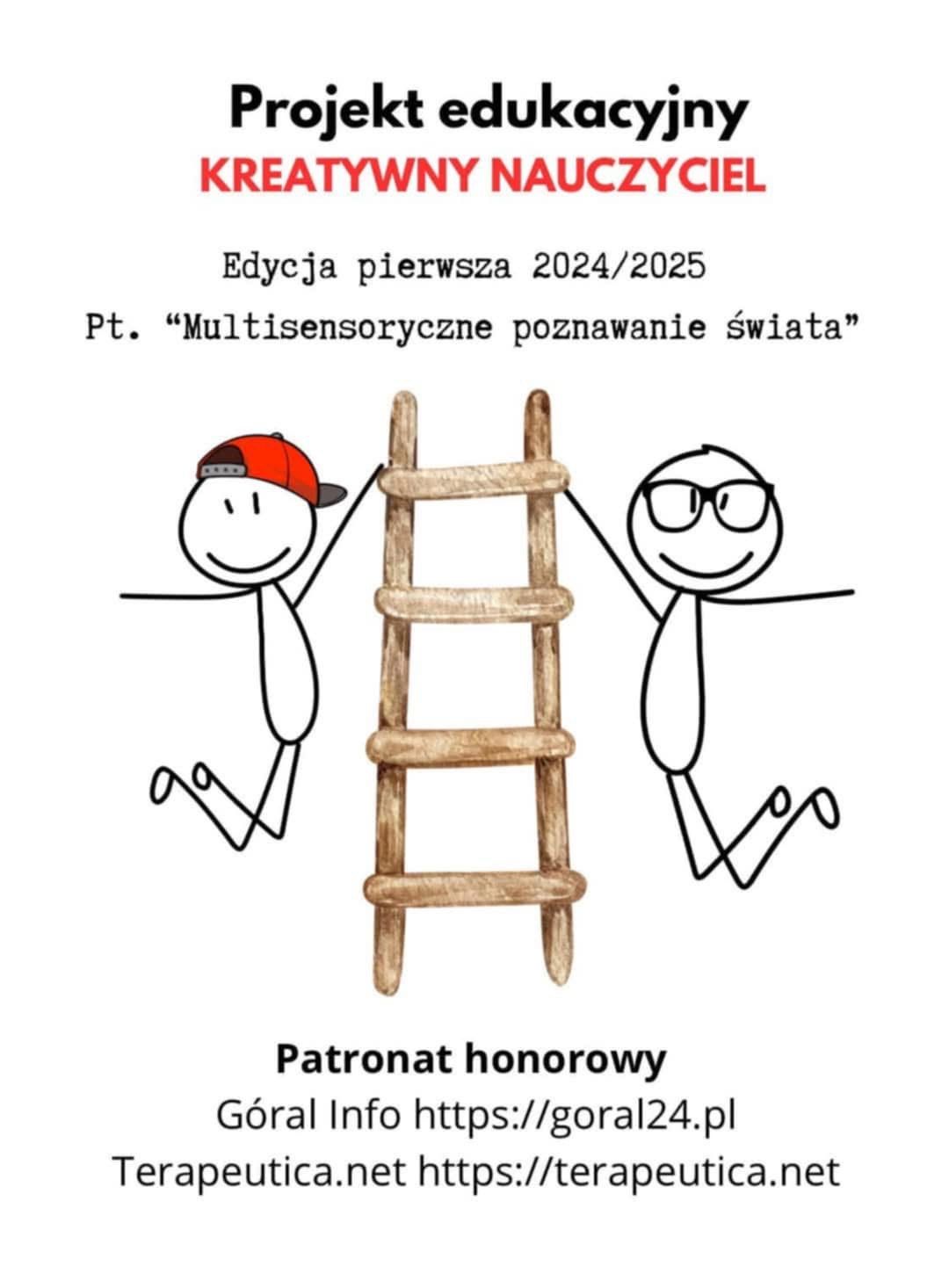 Projekt edukacyjny Kreatywny Nauczyciel - Multisensoryczne poznawanie świata- Plakat