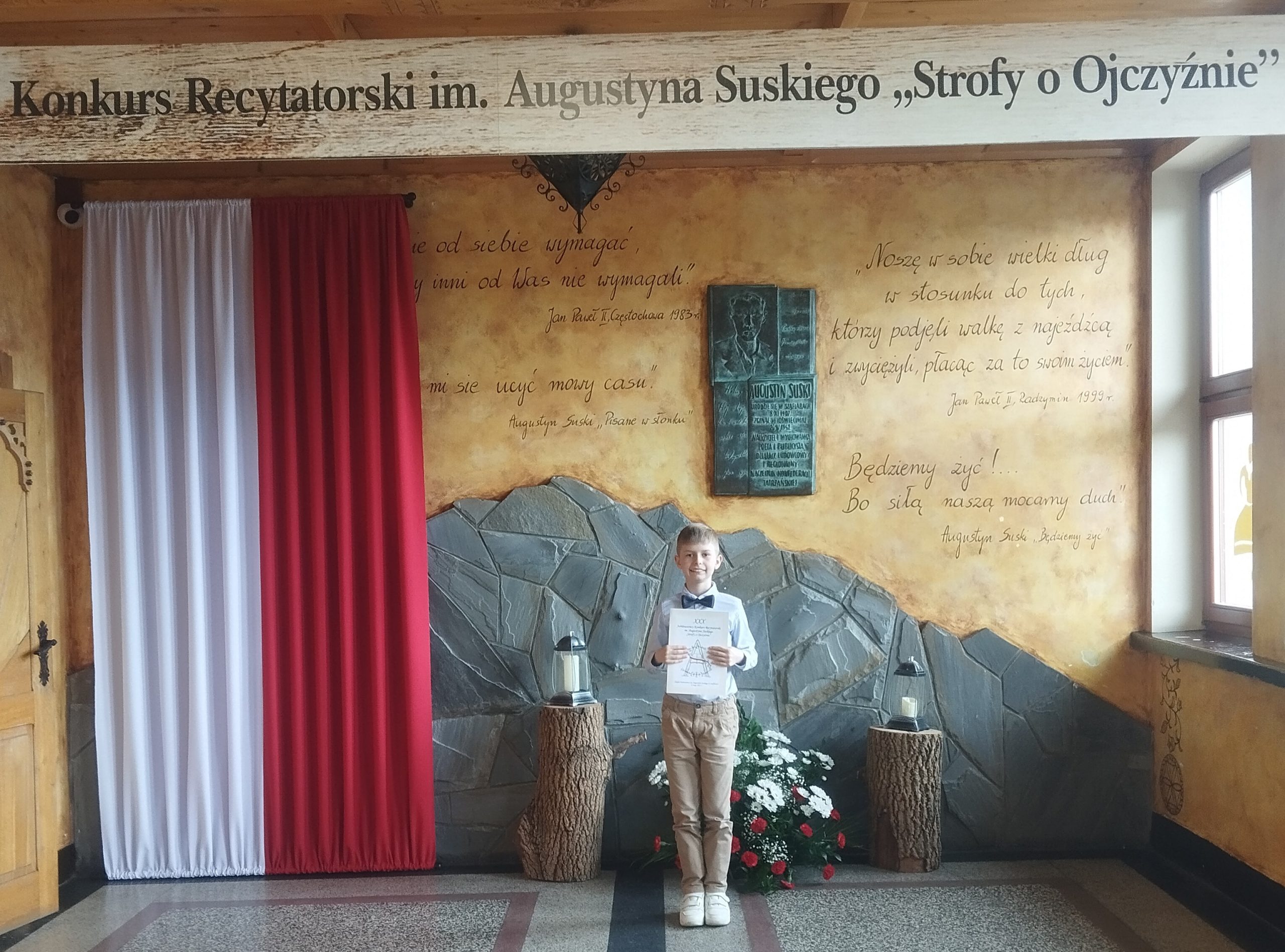 Konkurs recytatorski „Strofy o ojczyźnie” w Szaflarach