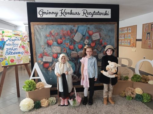 Gminny Konkurs Recytatorski Magia wierszy Jana Brzechwy 2025