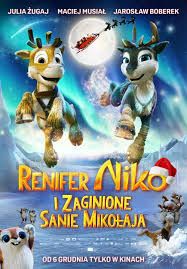 Plkat-filmu-Renifer-Niko-i-zaginione-sanie-Mikolaja