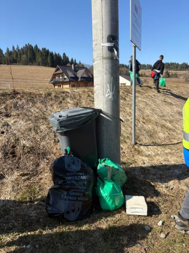 Wiosenne sprzątanie naszej okolicy