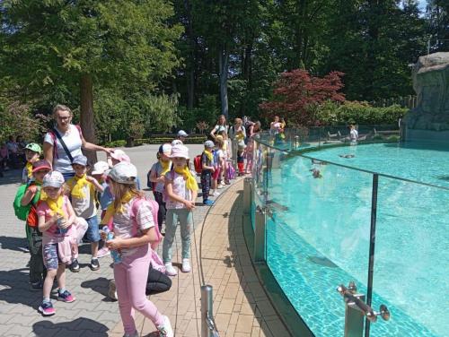 Wycieczka przedszkolaków do Zoo w Krakowie